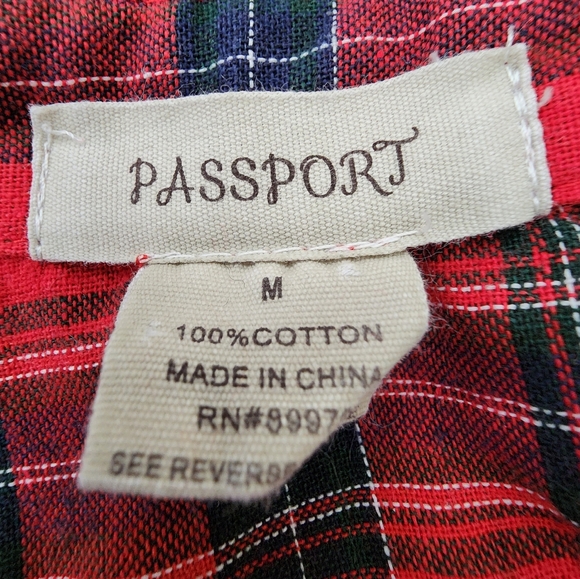 Passport Buffalo Print Button-up Long Sleeve Dress - Picture 4 of 4